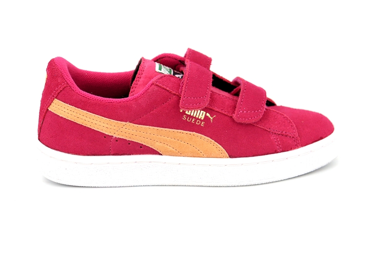 Puma  enf baskets 356274 suede 2 straps rose