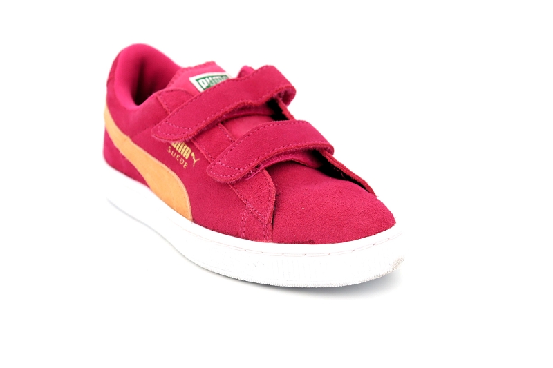 Puma  enf baskets 356274 suede 2 straps rose5043701_2