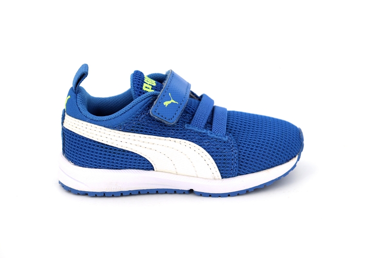 Puma  enf baskets 358908 carson runner bleu