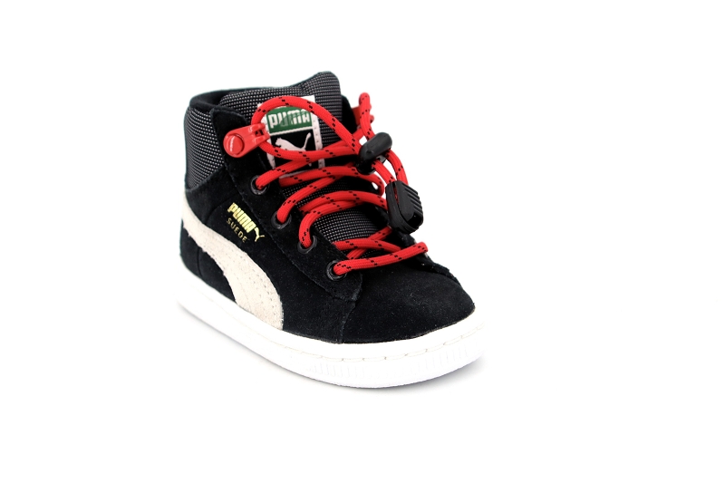 Puma  enf baskets 356794 sude classic mid wtr noir5044001_2