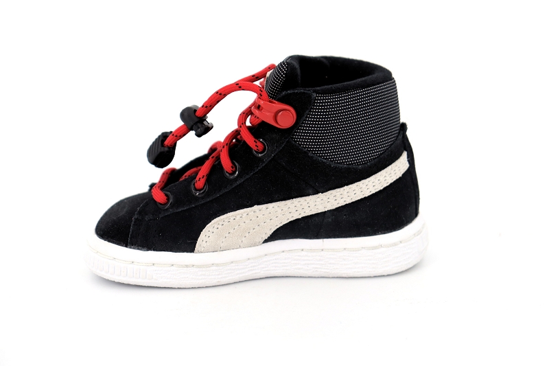 Puma  enf baskets 356794 sude classic mid wtr noir5044001_3