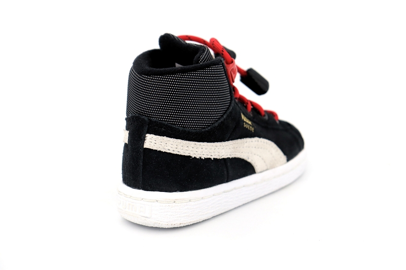 Puma  enf baskets 356794 sude classic mid wtr noir5044001_4