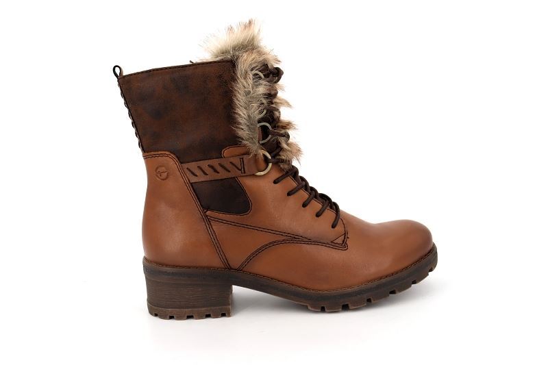 Tamaris store boots et bottines 26212 reine marron