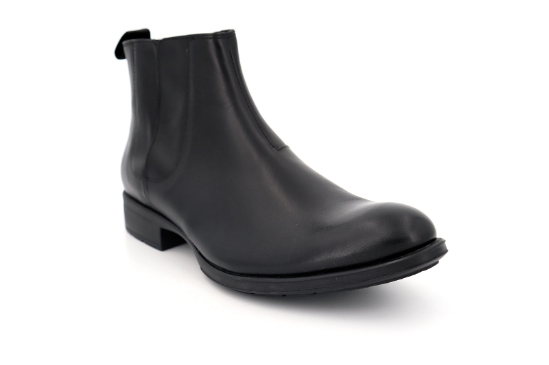 Hexagone boots et bottines ogive cuir noir noir5054401_2