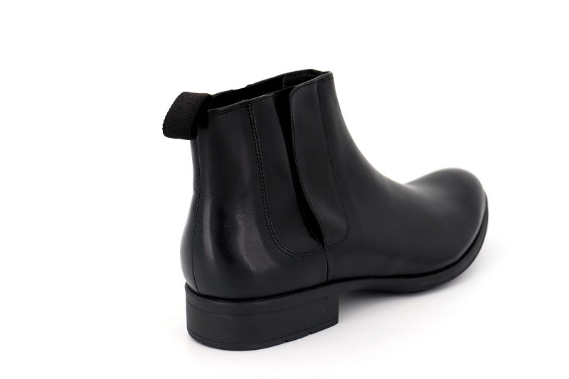Hexagone boots et bottines ogive cuir noir noir5054401_4
