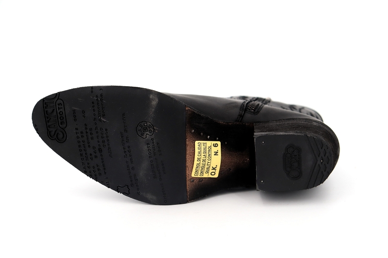 Sancho boots et bottines boa noir5054901_5