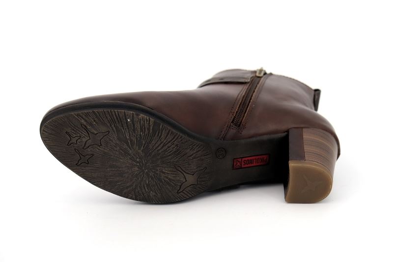 Pikolinos boots et bottines deva marron5057001_5