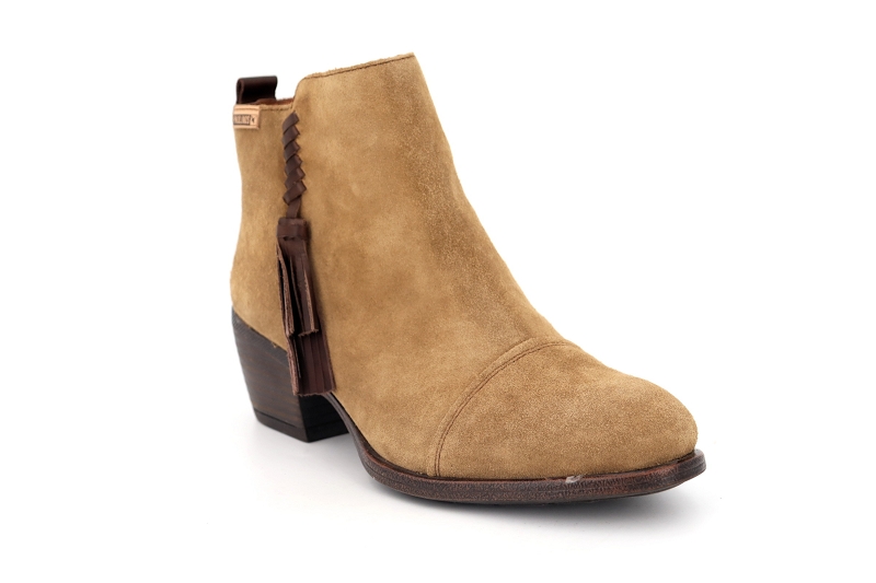 Pikolinos boots et bottines ella nub beige5057301_2