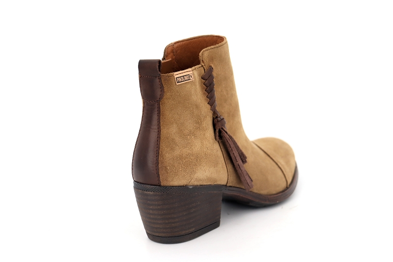 Pikolinos boots et bottines ella nub beige5057301_4