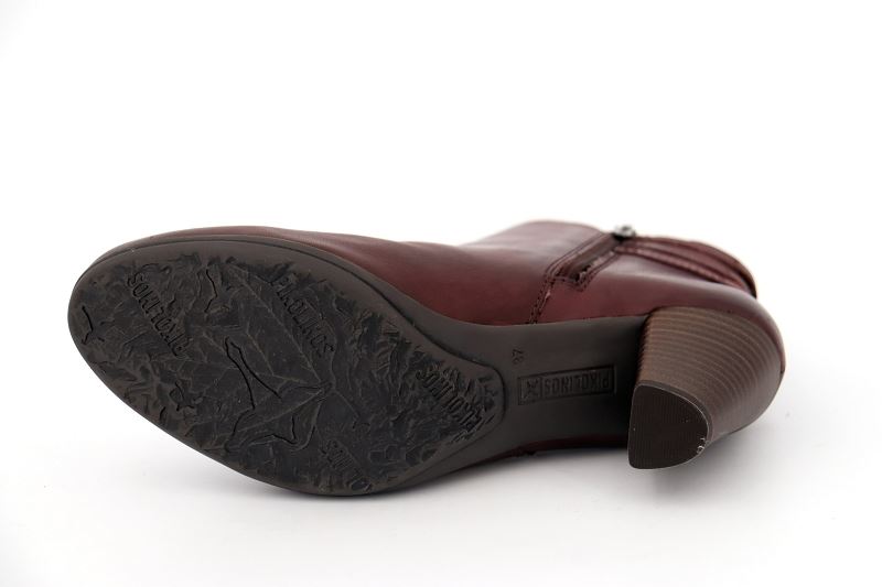 Pikolinos boots et bottines scene bordeaux5057501_5
