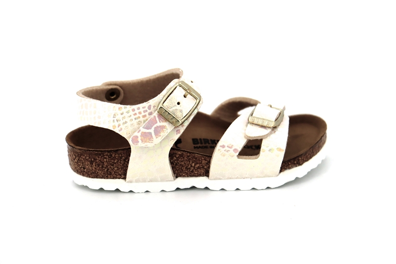 Birkenstock enf sandales nu pieds rio kids beige