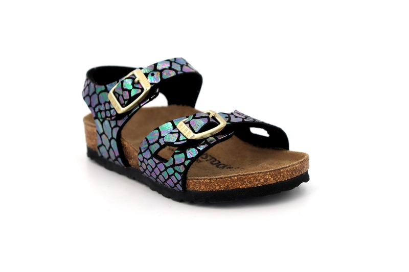 Birkenstock enf sandales nu pieds rio kids noir5063301_2