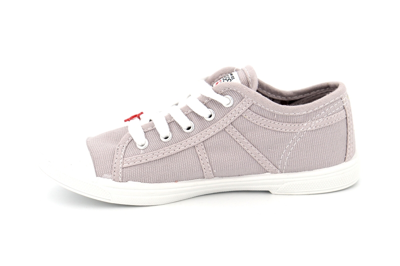 Le temps des cerises baskets basic 02 gris5063801_3