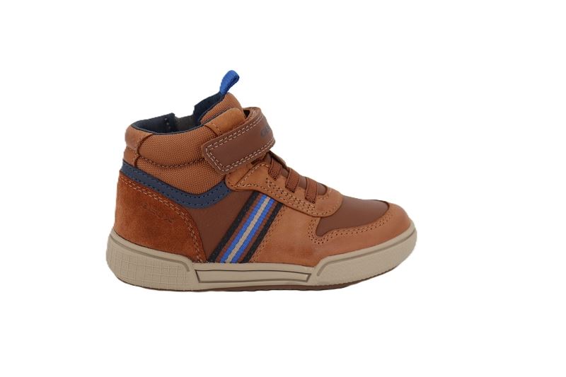 Geox enf baskets poseido marron