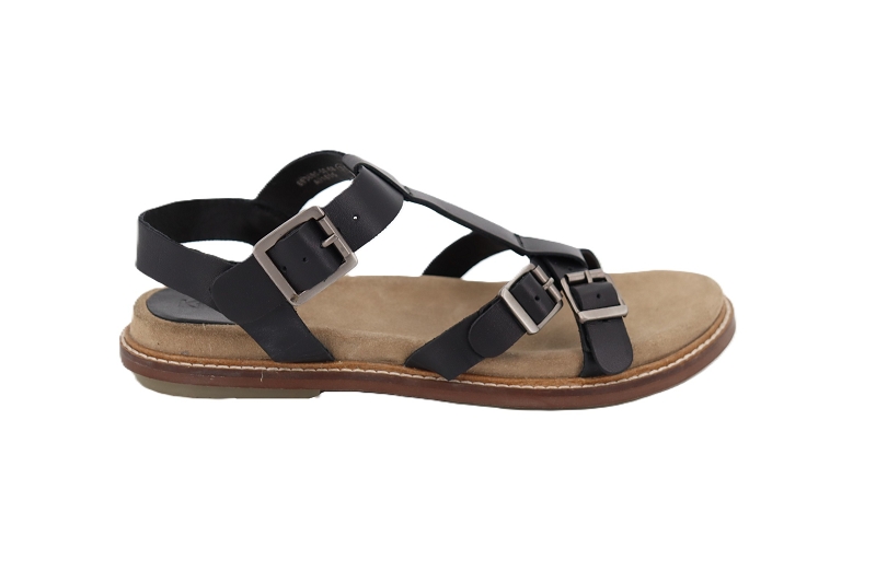 Kickers sandales nu pieds meenwich noir
