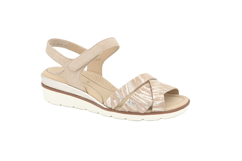 Ara sandales nu pieds cannes beige5086601_2