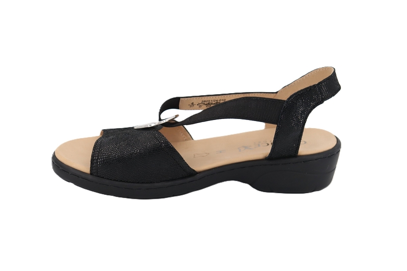 Caprice sandales nu pieds isold noir5087001_3