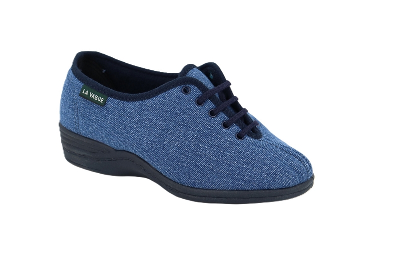 La vague chaussons pantoufles gwen bleu5087501_2