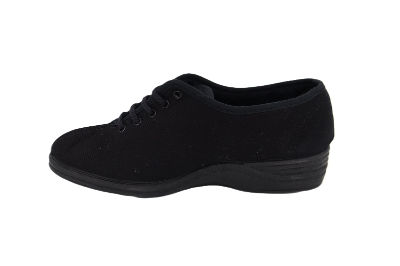 La vague chaussons pantoufles gwen noir5087601_3