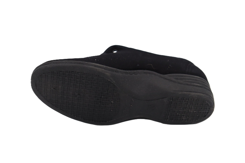 La vague chaussons pantoufles gwen noir5087601_5