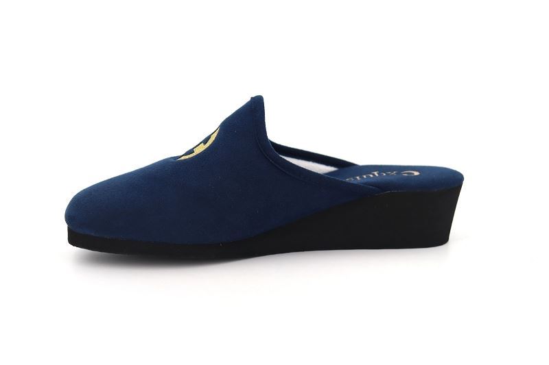 Marollaud chaussons pantoufles minou bleu6044602_3