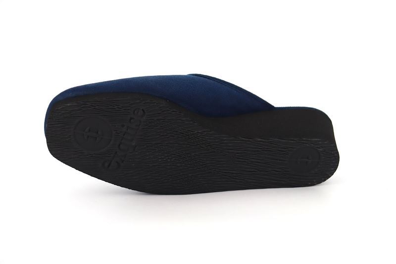 Marollaud chaussons pantoufles minou bleu6044602_5