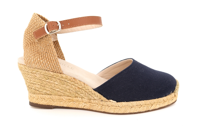 Escadrille chaussures espadrilles dolce vita  bride 5c bleu