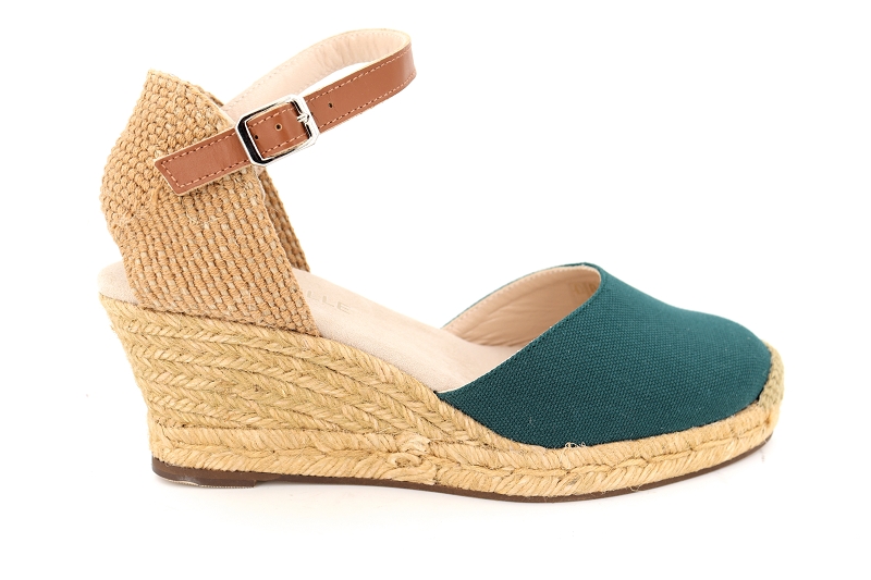 Escadrille chaussures espadrilles dolce vita  bride 5c vert