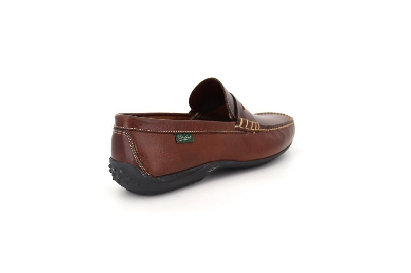 Paraboot mocassins cabrio marron6053901_4