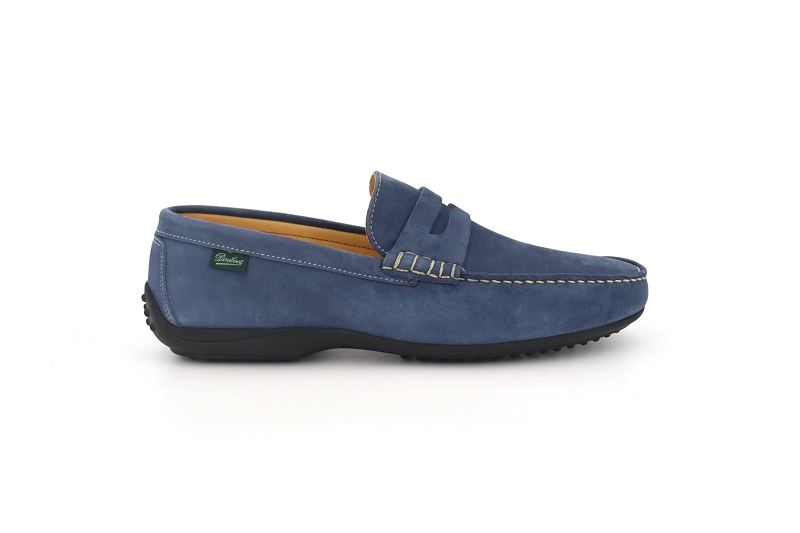 Paraboot mocassins cabrio bleu