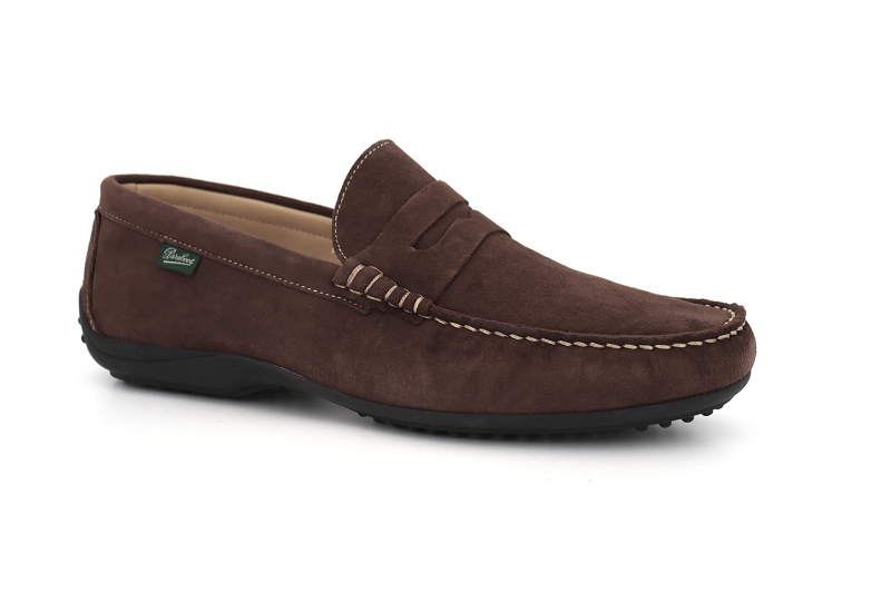 Paraboot mocassins cabrio marron6053906_2