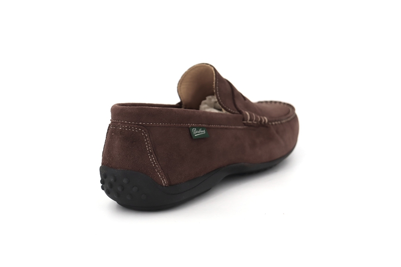 Paraboot mocassins cabrio marron6053906_4