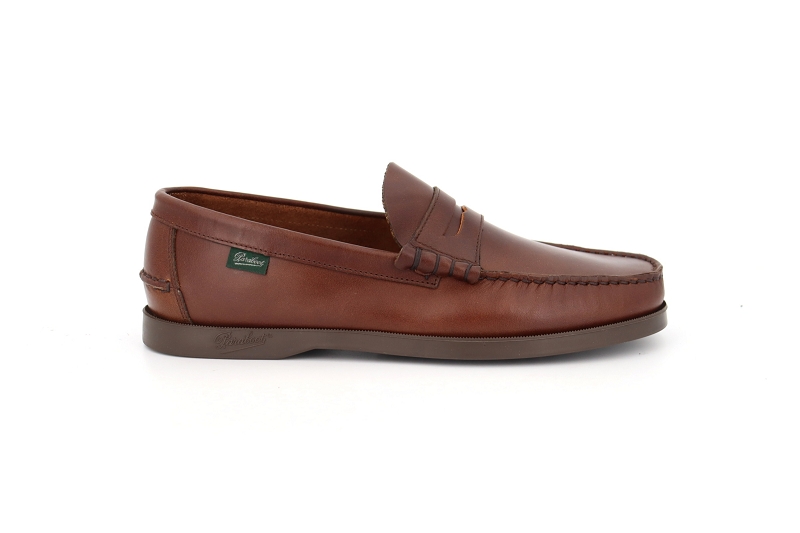 Paraboot mocassins coraux marron