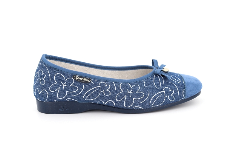 Semelflex chaussons pantoufles dona bleu