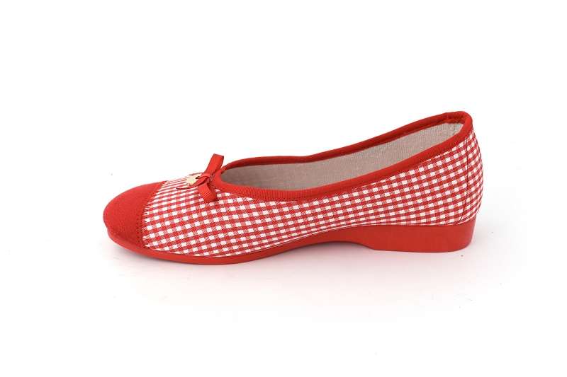 Semelflex chaussons pantoufles denise rouge6057102_3