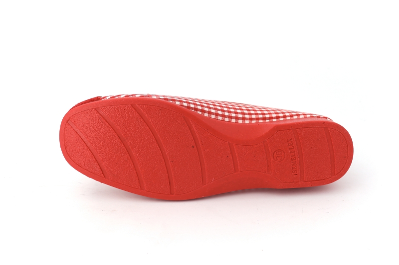 Semelflex chaussons pantoufles denise rouge6057102_5