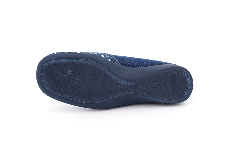 Semelflex chaussons pantoufles marie adele bleu6057301_5