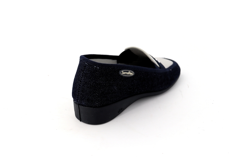 Semelflex chaussons pantoufles marie lena bleu6057401_4