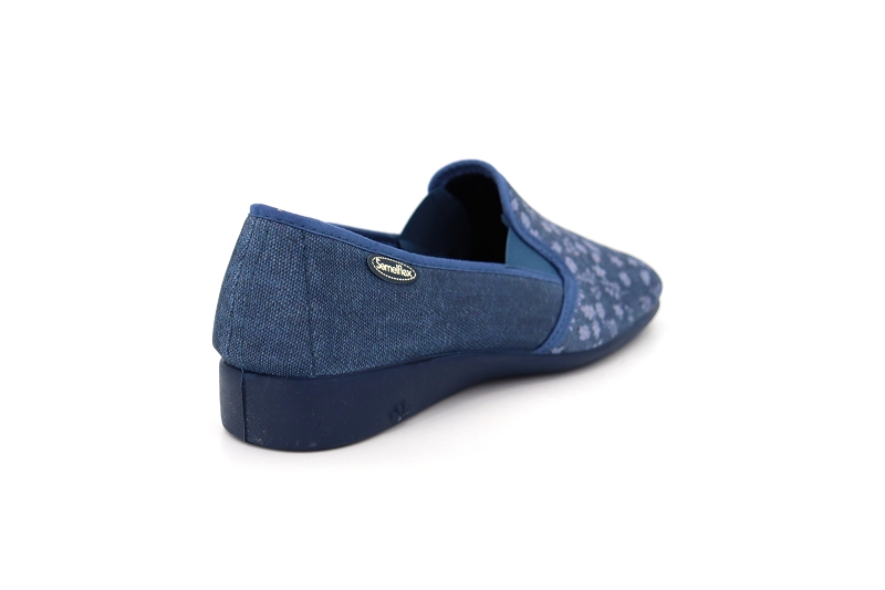 Semelflex chaussons pantoufles marie madeleine bleu6057601_4