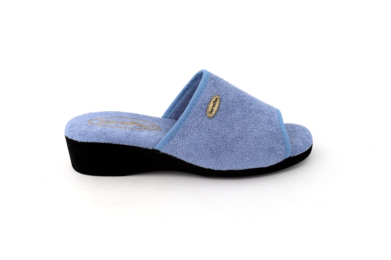 Semelflex chaussons pantoufles isia bleu