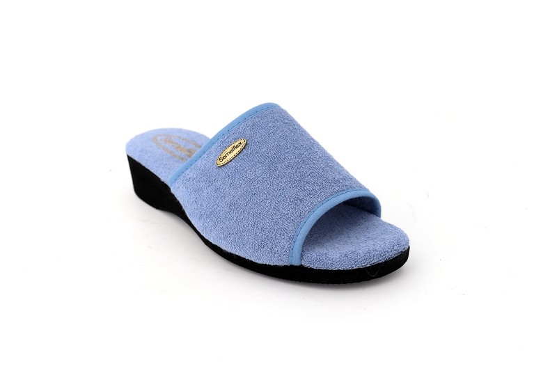 Semelflex chaussons pantoufles isia bleu6057902_2