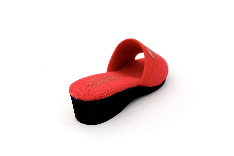 Semelflex chaussons pantoufles isia rouge6057903_4