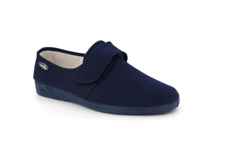 Semelflex chaussons pantoufles minos bleu6058301_2