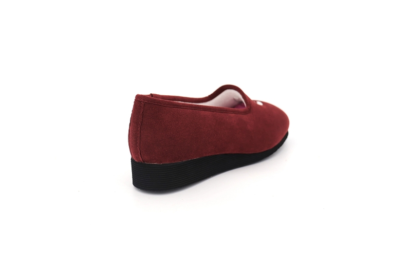 Marollaud chaussons pantoufles lamis rouge6058702_4