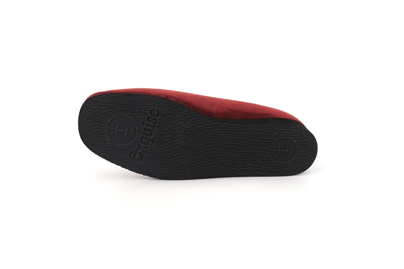 Marollaud chaussons pantoufles lamis rouge6058702_5