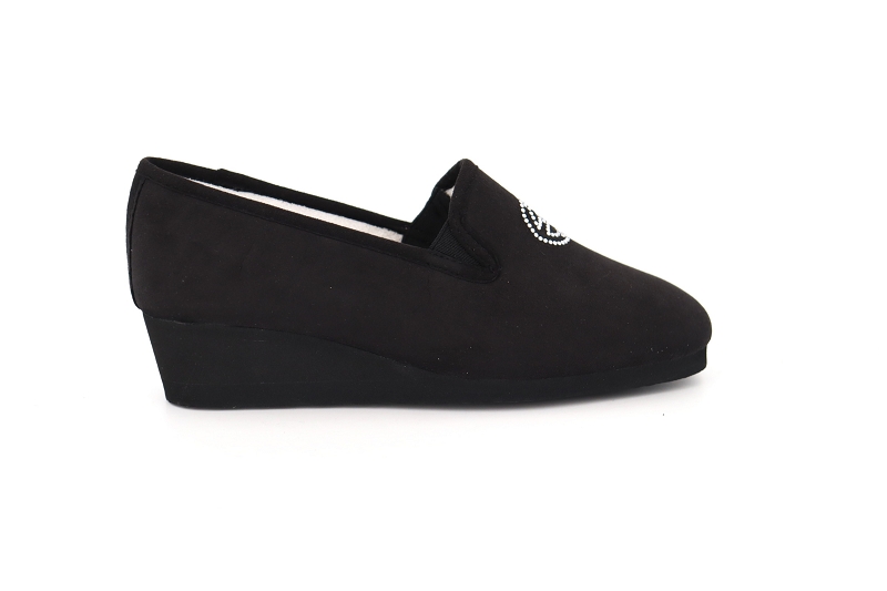 Marollaud chaussons pantoufles myke noir