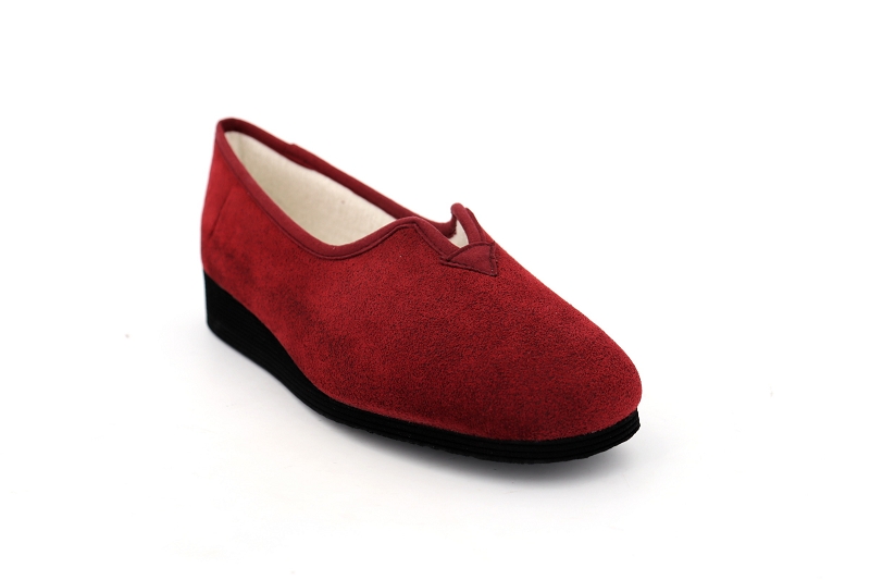 Marollaud chaussons pantoufles lamoka rouge6058901_2