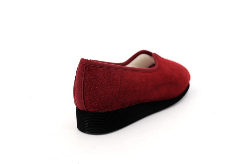 Marollaud chaussons pantoufles lamoka rouge6058901_4