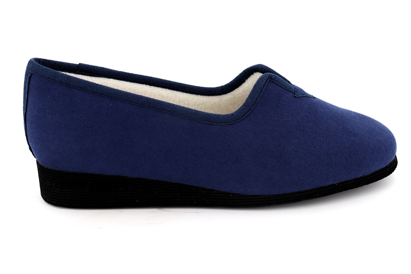 Marollaud chaussons pantoufles lamoka bleu