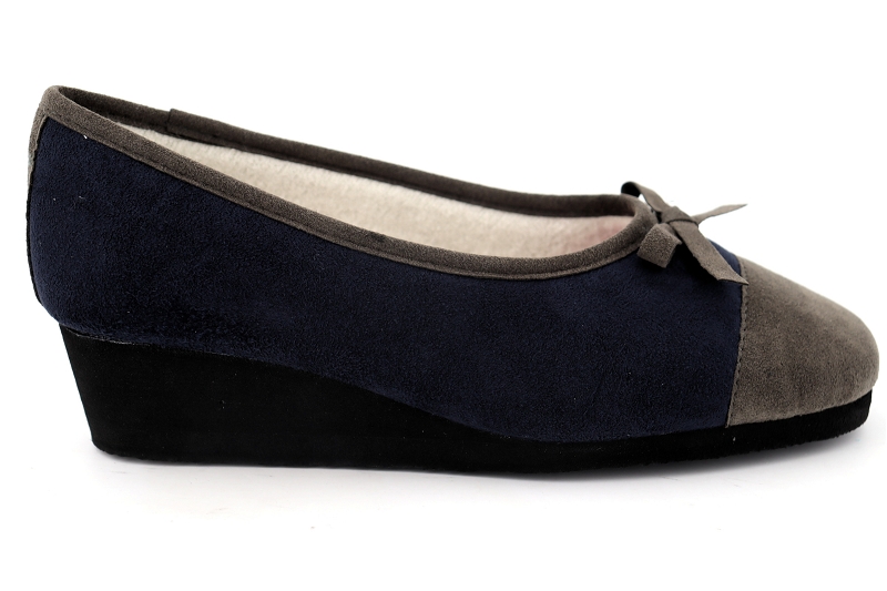 Marollaud chaussons pantoufles melios bleu